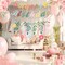 3 Pcs Wildflower Birthday Party Decorations – Floral Garland & “Happy Birthday” Banner for Spring, Boho Hanging Décor for Women